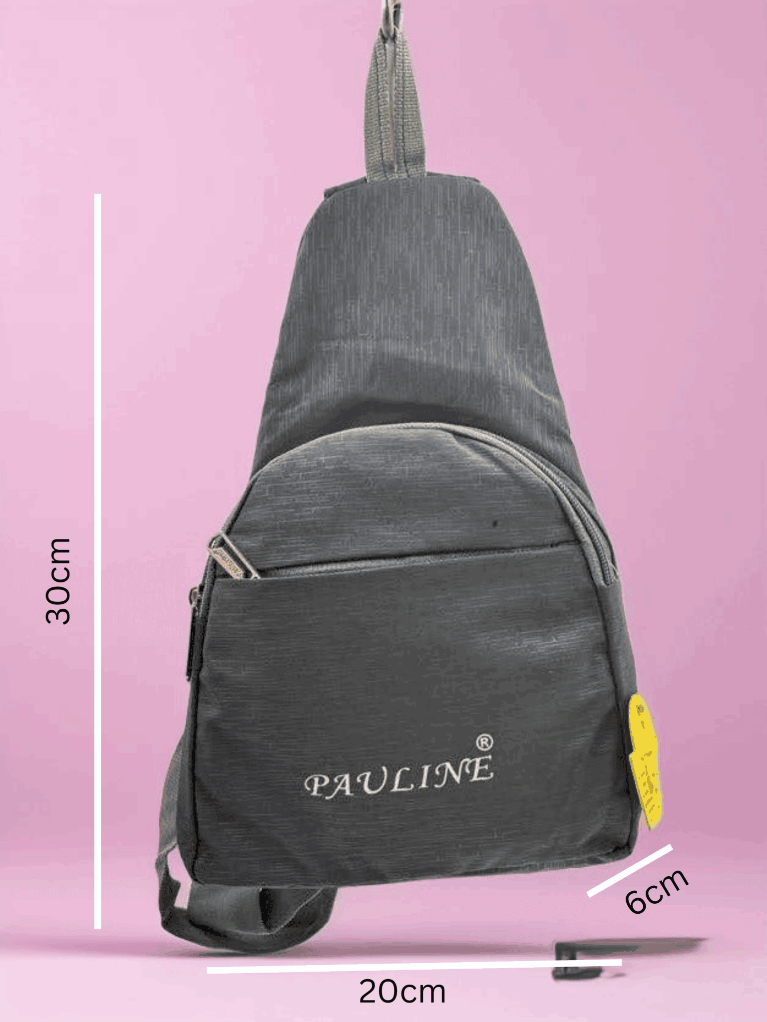 GREY COLOUR CROSSBODY BAG